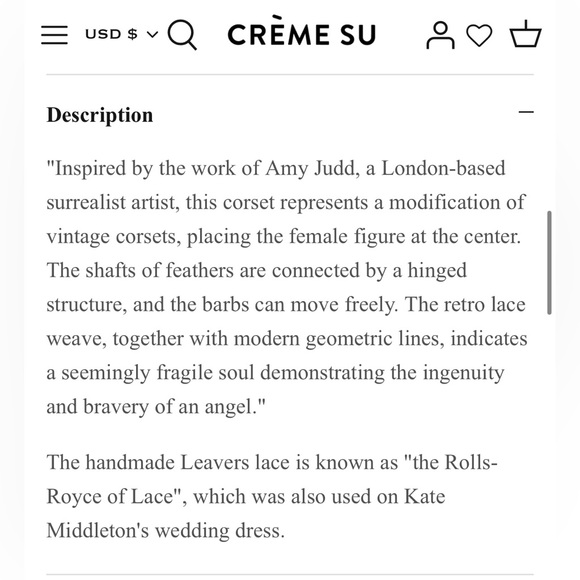 Black Lace Corset - Picture 10 of 11